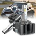 thumbnail image 1 of For Mini Cooper 2011-2016 - D1S LED Headlight 6500K High/Low Beam Bulbs 2Pcs, 1 of 15