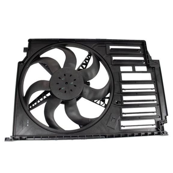 For Mini Cooper 2016 17 18 19 2020 Radiator and Condenser Fan Assembly | With One Big Fan | 2.0 Liter L4 | 850 Watt | Replacement For BM3115146