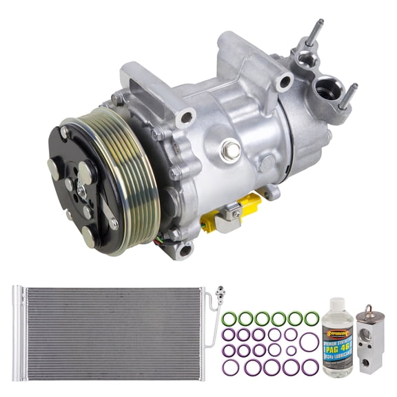For Mini Cooper Countryman 2011-2014 OEM AC Compressor w/ Condenser Drier - BuyAutoParts