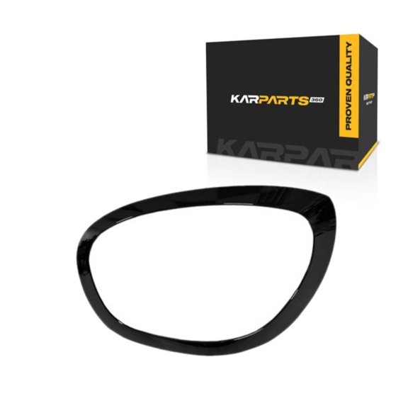 For Mini Cooper Countryman 2021 Headlight Retaining Ring Driver Side | Gloss Black | Replacement For MC2506107 | 191275905753, 51138739351