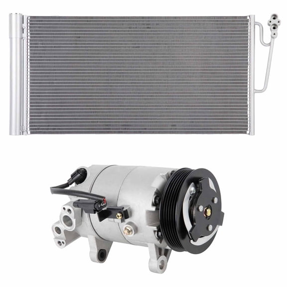 For Mini Cooper Countryman AC Compressor w/ A/C Condenser Drier - BuyAutoParts