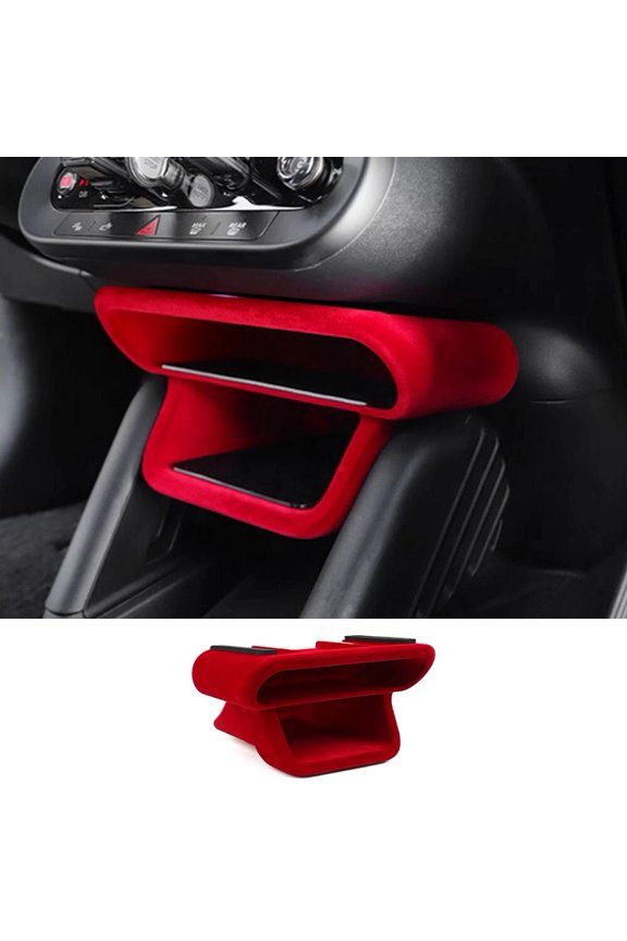For Mini Cooper E/SE J01 EV 2024 2025 Car Gear Shift Layered Storage Box Gear Shift Storage Bag Organizer Tray