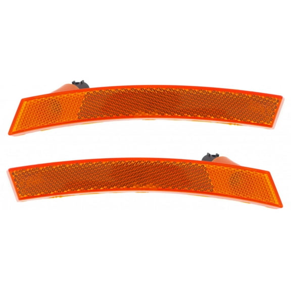 For Mini Cooper Front Side Marker Light 2002 03 04 05 06 07 2008 Driver and Passenger Side | Pair | CAPA | MC2550101C