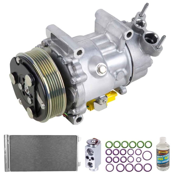 For Mini Cooper Paceman 2011-2015 OEM AC Compressor w/ Condenser Drier - BuyAutoParts