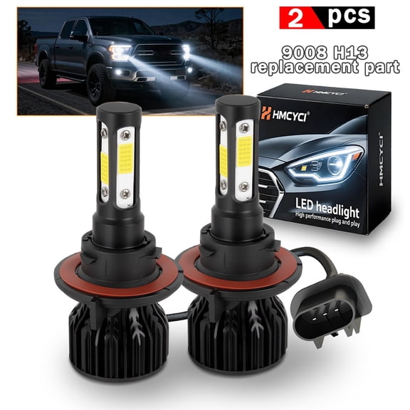 For Mini Cooper Paceman 2013-2016 H13 9008 LED Headlight Bulbs - High & Low Beam Replacement Kit 2Pack