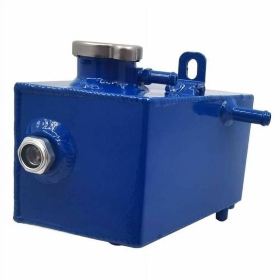 For Mini Cooper S R50 R52 R53 02-08 Aluminum Coolant Expansion Overflow Tank Reservoir Blue