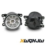 For Mitsubishi Eclipse 2006-2012 Pair Clear Lens Bumper LED Fog Light Driving Lamp