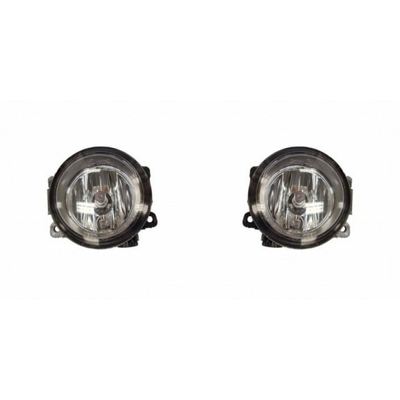 For Mitsubishi Eclipse Fog Light Assembly 2007 2008 Driver and Passenger Side Pair w/ Bulbs For MI2590100