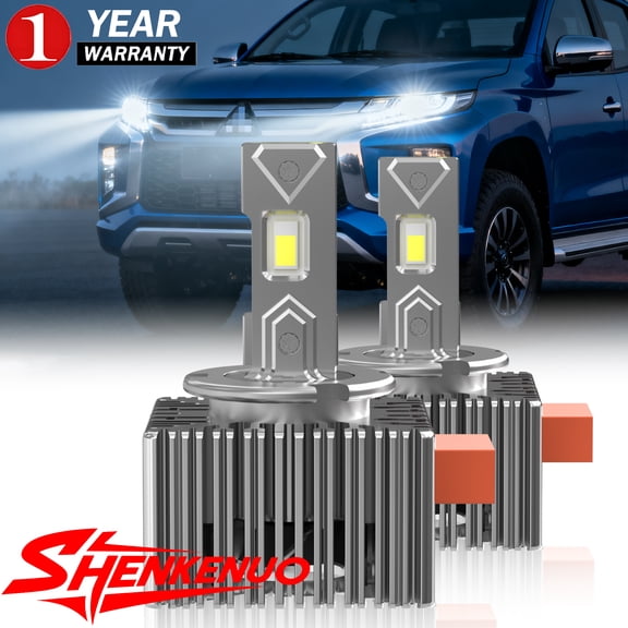 For Mitsubishi L200 2016-2019 LED Headlight Kit | D5S High/Low Beam, 6000K White, 120W, 2PCS