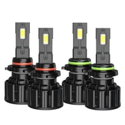 For Mitsubishi Lancer 2008-2015 LED Headlight High Low Beam Bulbs Kit 6000K White
