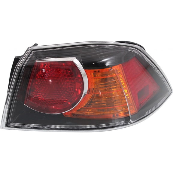 For Mitsubishi Lancer/Lancer Evolution 2009-2013 (09 w/Turbo) Tail Light Assembly Outer Passenger Side | MI2805103 | 8330A622