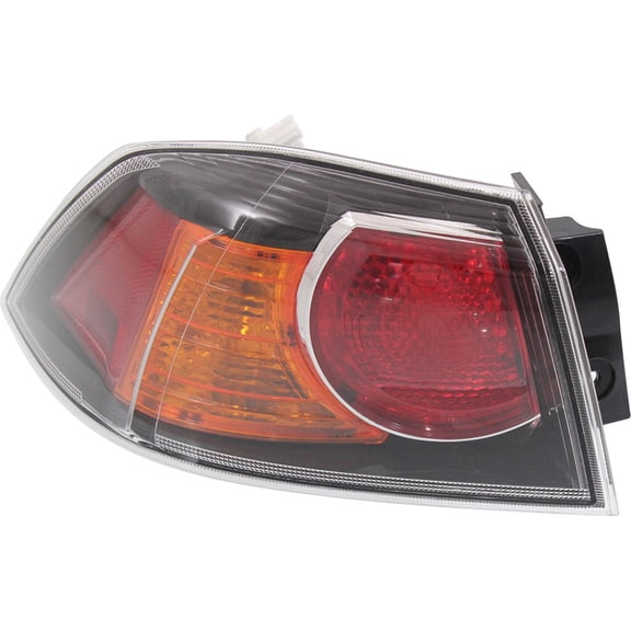 For Mitsubishi Lancer Evolution Tail Light Assembly 2009-2017 Outer Driver Side w/ Turbo 2.0L Engine CAPA For MI2804103 | 8330A621