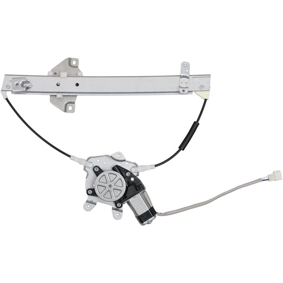 For Mitsubishi Mirage 1997-2001 Rear Left Driver Window Regulator w/ Motor - BuyAutoParts