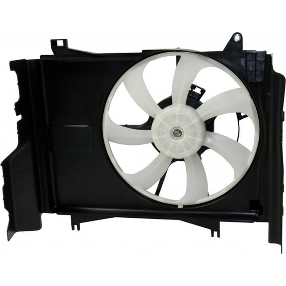 For Mitsubishi Mirage Radiator and A/C Condenser Fan Assembly 2014-2019 AT For MI3115149 | 1355A278