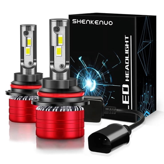 For Mitsubishi Outlander 2003 2004 LED Headlight Bulbs 9007 HB5 High and Low Beam 2pcs