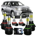 thumbnail image 1 of For Mitsubishi Outlander 2007-2013 Combo 9005 9006 LED Headlights High&Low Beam H11 Foglight Bulbs, 1 of 16