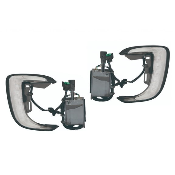 For Mitsubishi Outlander Sport Daytime Running Light 2015 Pair Driver and Passenger Side | LED | CAPA Certified | Replacement For MI2562100, MI2563100 | 8312A025, 8312A026