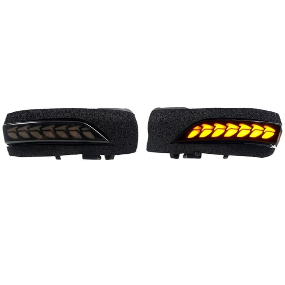 For Mitsubishi Triton 2019-2023 Side Rear View Mirror Indicator Blinker Repeater Dynamic Turn Signal Light Replacement 2pcs