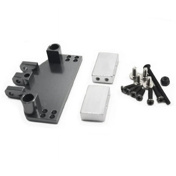 For Mn86 Mn128 Rc Car Upgrade Parts Servo Mount Front Link Rods Bracket Set Accessories Titanium