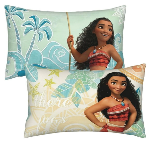 For Moana Themed 1 Pack Pillowcase 20*30in Pillow Covers- Double Pattern Sided Super Soft Bedding
