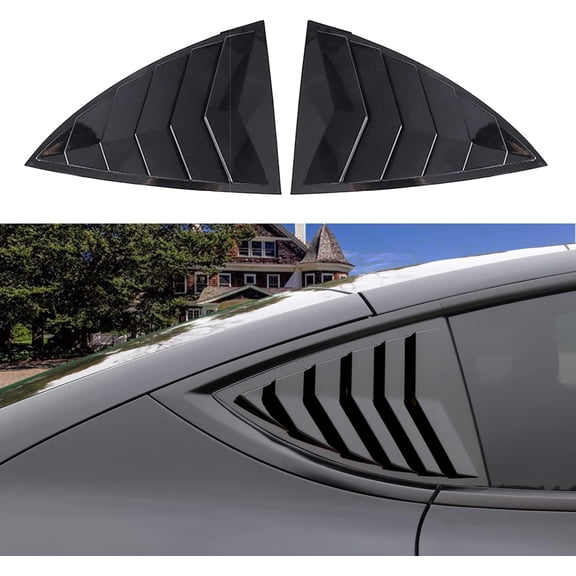 For Model Y Side Window Louver Cover Sport Style for Tesla Model Y 2021 2022 2023 2024 2025 Accessories