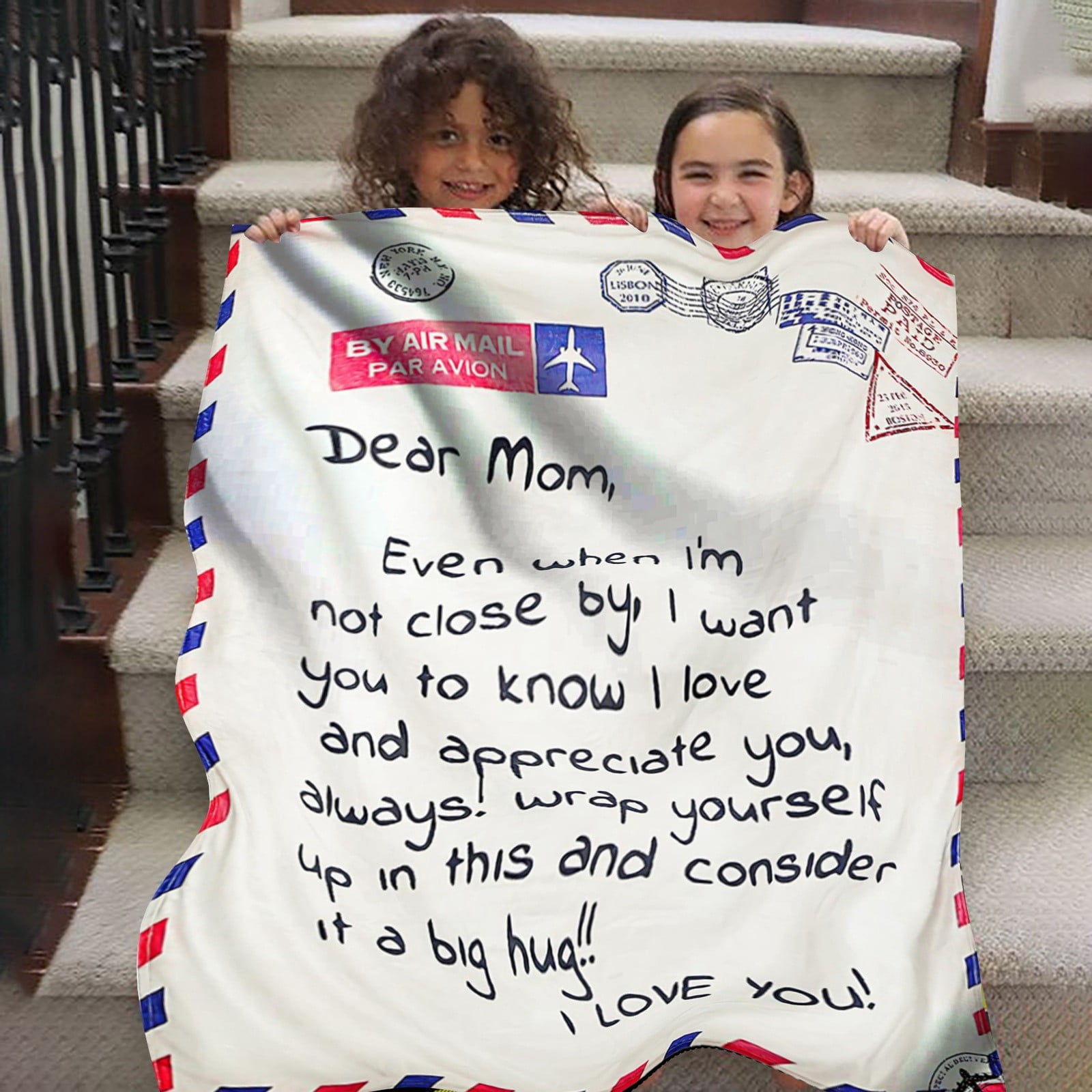 For Mom For Birthday Mothers Day Christmas Warm & Comfy Dear Mom Wife