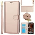 thumbnail image 1 of For Moto G Stylus 2024 5G Flip Walle Phone Case, with Magnetic Flip Cover and RFID Shielded PU Leather Shockproof Wrist Strap Phone Case, 1 of 8