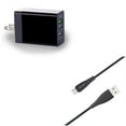 thumbnail image 1 of For Moto G Stylus 5G (2023) Home Charger w 10ft USB Cable Combo - 34W 6.8Amp 3-Port USB One Fast Port, Type-C Charger Cord Power Wire for Motorola Moto G Stylus 5G (2023) Phone, 1 of 10