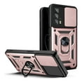 thumbnail image 1 of For Motorola Edge 20 Pro Lite Phone Case, Impact Resistant Metal Ring Magnetic Support Kickstand Drop Protector Cover, 1 of 10
