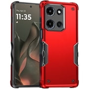 Tough Shockproof Hybrid Case for Motorola Edge 2025 - Red