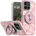 thumbnail image 1 of Motorola Edge 2025 Floral Diamond Case with Rotational Ring, 1 of 4