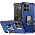 thumbnail image 1 of For Motorola Edge 2025 XT2519V OPTIMUM Kickstand Phone Case - Blue, 1 of 5