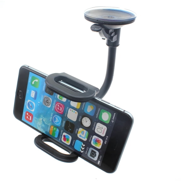 For Motorola Edge Plus (2023) - Windshield Car Mount, Holder Glass Cradle Swivel Dock Suction Stand Compatible With Motorola Edge+ (2023) Phone