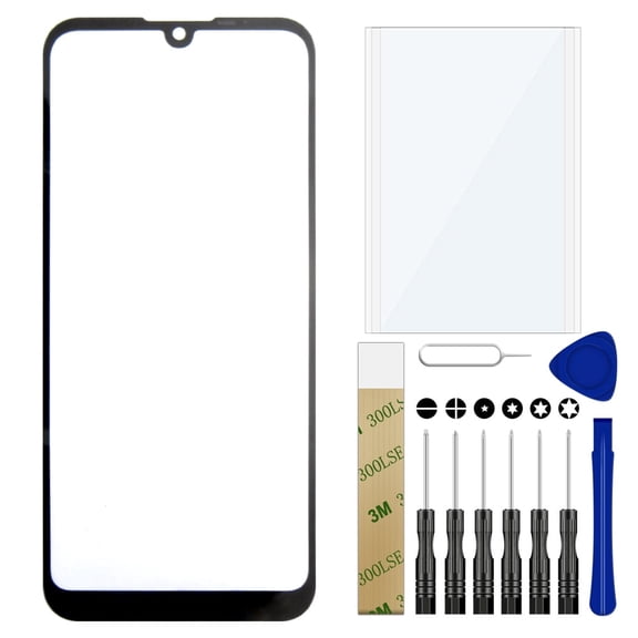 For Motorola Moto E6S XT2053-2 Replacement Front Outer Glass Lens Screen Tool