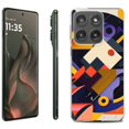 thumbnail image 1 of For Motorola Moto Edge 5G 2025 Protective Shockproof Phone Case, by OneToughShield - Abstract Art, 1 of 4