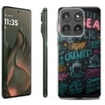 thumbnail image 1 of For Motorola Moto Edge 5G 2025 Protective Shockproof Phone Case, by OneToughShield - Abstract Menu, 1 of 4
