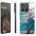 thumbnail image 1 of For Motorola Moto Edge 5G 2025 Protective Shockproof Phone Case, by OneToughShield - Almond Tree, 1 of 4