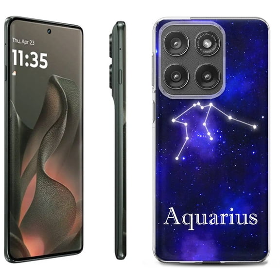 For Motorola Moto Edge 5G 2025 Protective Shockproof Phone Case, by OneToughShield - Aquarius