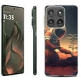 thumbnail image 1 of For Motorola Moto Edge 5G 2025 Protective Shockproof Phone Case, by OneToughShield - Astronaut Planting, 1 of 4