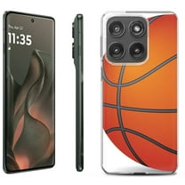 For Motorola Moto Edge 5G 2025 Protective Shockproof Phone Case, by OneToughShield - Basketball