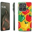 thumbnail image 1 of For Motorola Moto Edge 5G 2025 Protective Shockproof Phone Case, by OneToughShield - Bell Pepper, 1 of 4