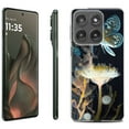 thumbnail image 1 of For Motorola Moto Edge 5G 2025 Protective Shockproof Phone Case, by OneToughShield - Butterfly Translucent, 1 of 4