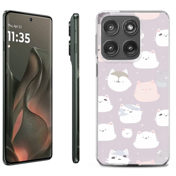 For Motorola Moto Edge 5G 2025 Protective Shockproof Phone Case, by OneToughShield - Cat Mix