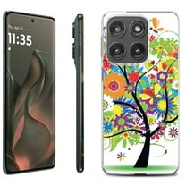 For Motorola Moto Edge 5G 2025 Protective Shockproof Phone Case, by OneToughShield - Colorful Tree