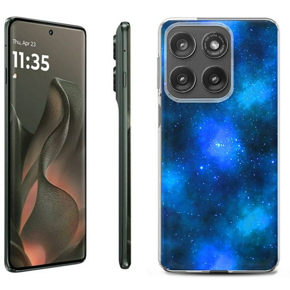 For Motorola Moto Edge 5G 2025 Protective Shockproof Phone Case, by OneToughShield - Cosmos/Stars