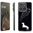thumbnail image 1 of For Motorola Moto Edge 5G 2025 Protective Shockproof Phone Case, by OneToughShield - Dachshund/Puppy Music, 1 of 4