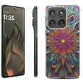 thumbnail image 1 of For Motorola Moto Edge 5G 2025 Protective Shockproof Phone Case, by OneToughShield - Doodle Art, 1 of 4