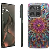 For Motorola Moto Edge 5G 2025 Protective Shockproof Phone Case, by OneToughShield - Doodle Art