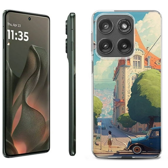 For Motorola Moto Edge 5G 2025 Protective Shockproof Phone Case, by OneToughShield - Europe Summer