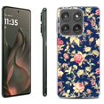 thumbnail image 1 of For Motorola Moto Edge 5G 2025 Protective Shockproof Phone Case, by OneToughShield - Floral Garden, 1 of 4